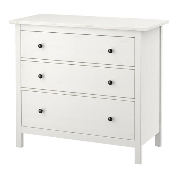 Ikea Hemnes Kast, Zo goed als nieuw, 3 of 4 laden, Minder dan 100 cm, 25 tot 50 cm