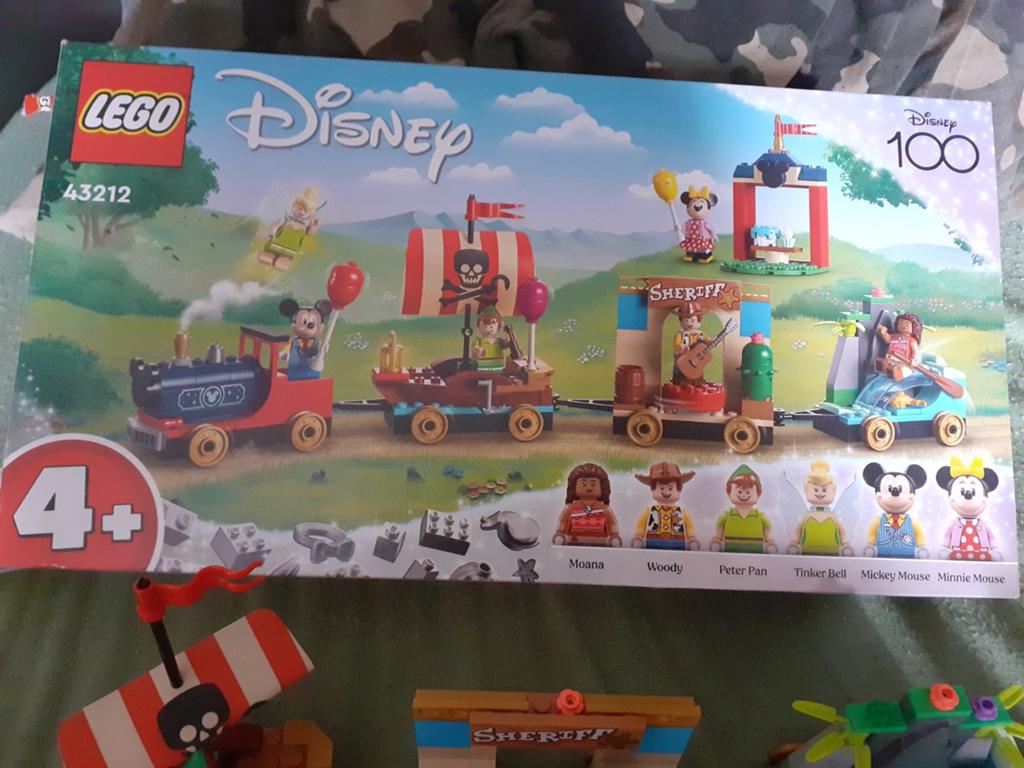 Duplo trein, Kinderen en Baby's, Speelgoed | Duplo en Lego, Ophalen, Zo goed als nieuw, Complete set, Disney