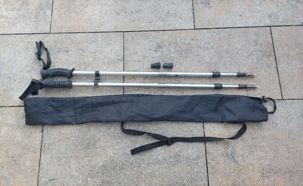 Nordic walking Poles/stokken met draagtas, Ophalen of Verzenden, Nieuw, Wandelstok