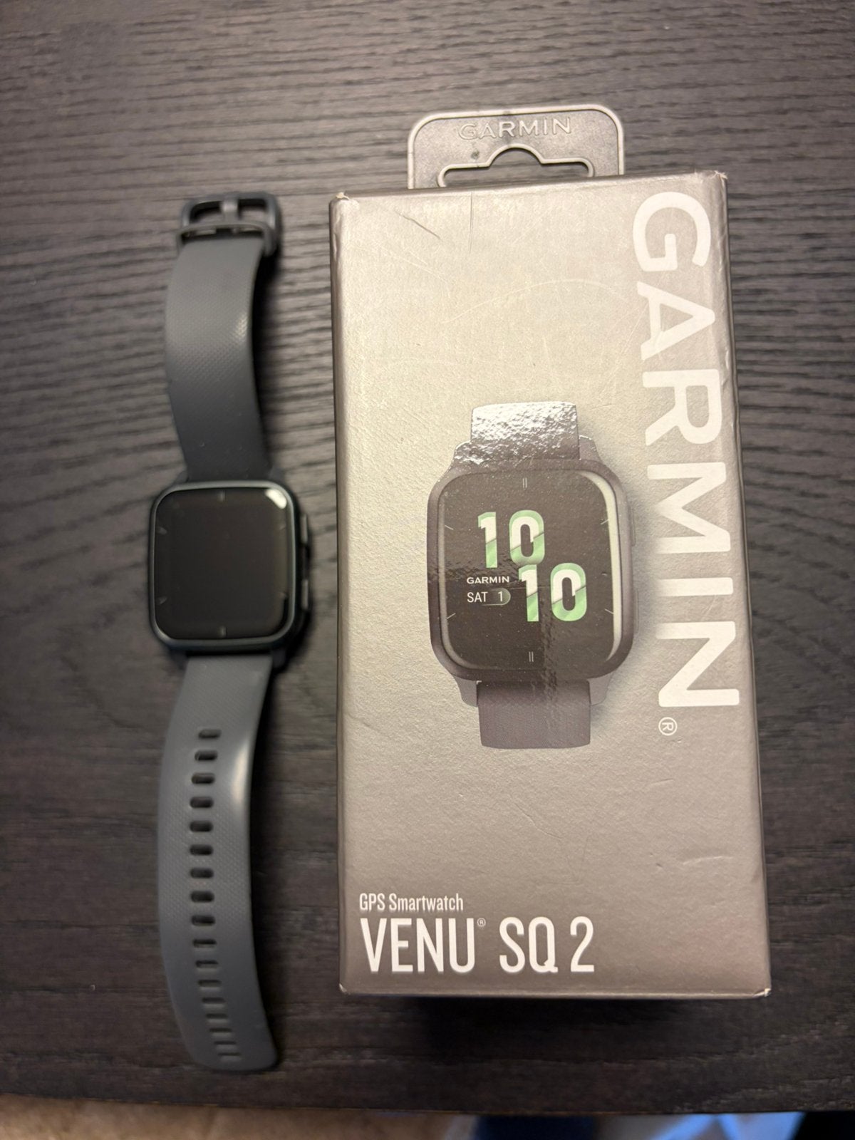 Garmin smartwatch Venu SQ 2, Ophalen, Gebruikt, GPS, Grijs