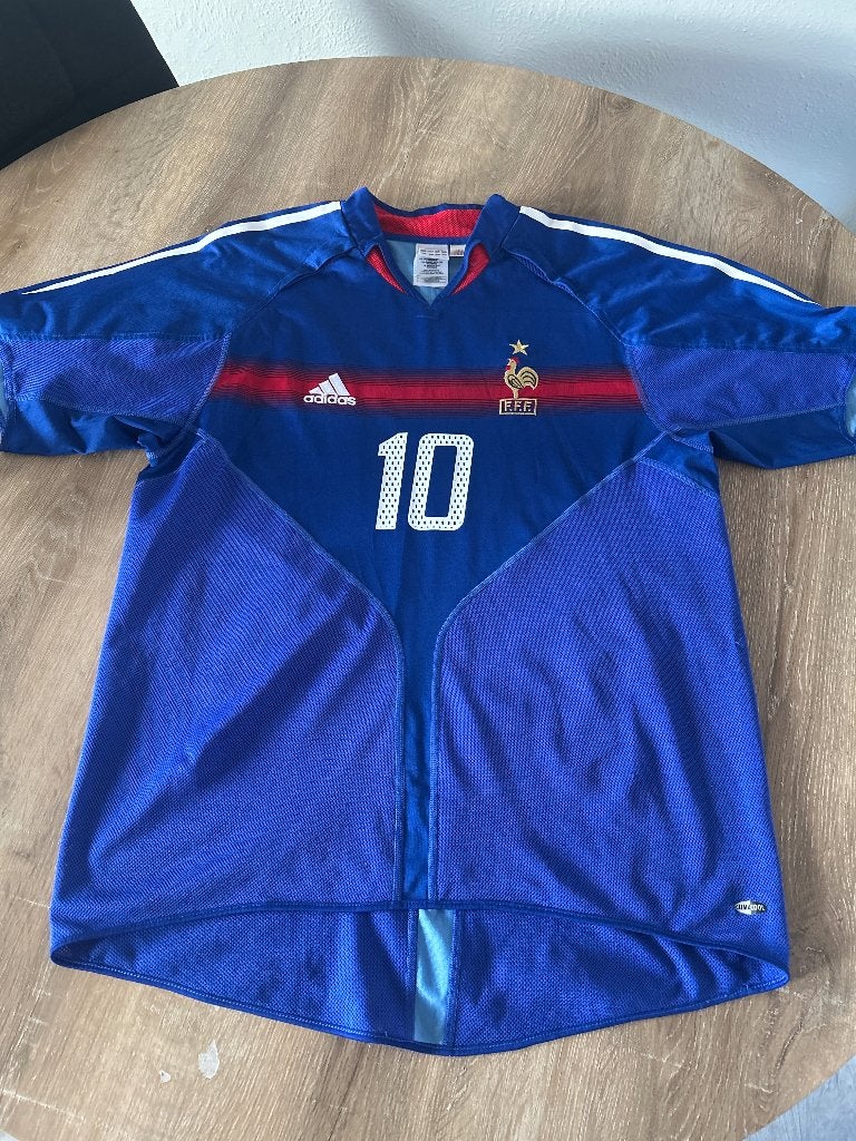 Frankrijk Zidane, Maat L, Ophalen of Verzenden, Zo goed als nieuw, Shirt