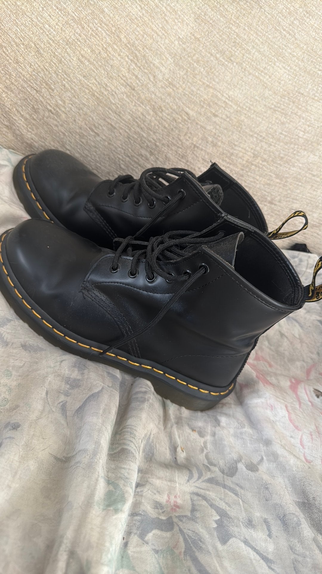 Dr.martens, Ophalen of Verzenden, Zo goed als nieuw, Zwart