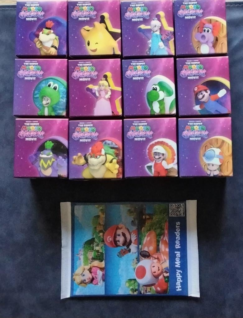 McDonalds Mario complete serie en boekje, Ophalen of Verzenden