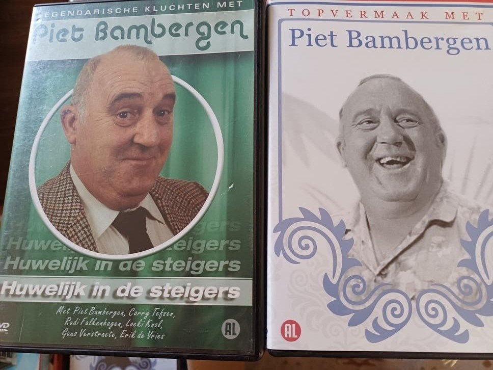 Piet Bambergen DVD: Huwelijk in de steigers & Topvermaak, Alle leeftijden, Inclusief doosje, Gebruikt, Klassieker