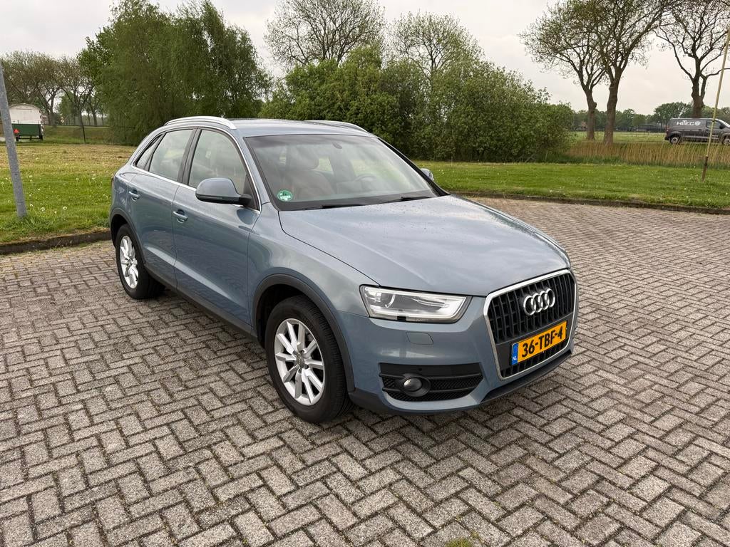 Audi Q3 2.0TFSI Quattro 155KW S-tron 2012 Blauw, 4 cilinders, Blauw, Bruin, Vierwielaandrijving