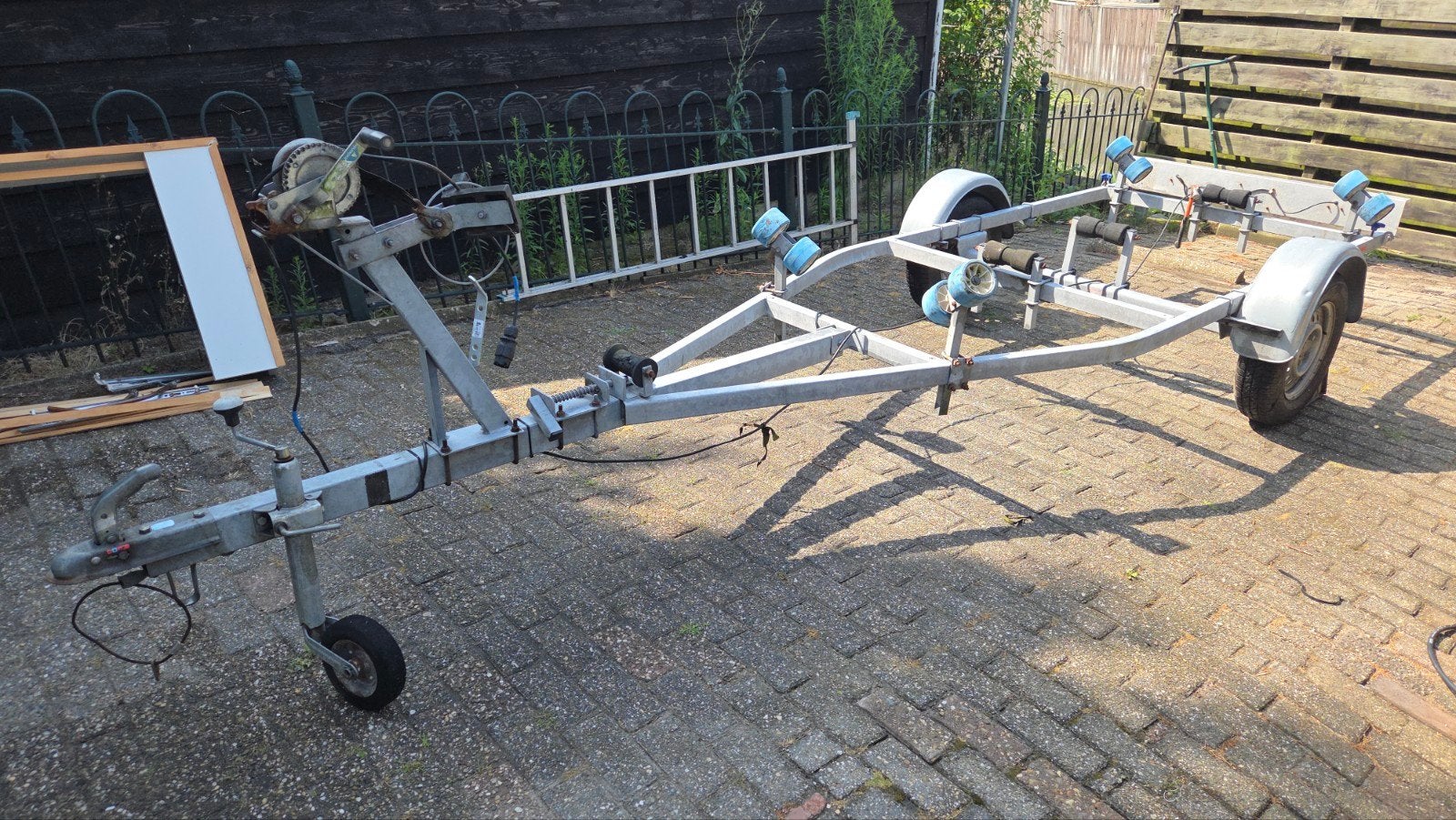 Boottrailer, Ophalen, Minder dan 1500 kg, Gebruikt, 6 tot 9 meter