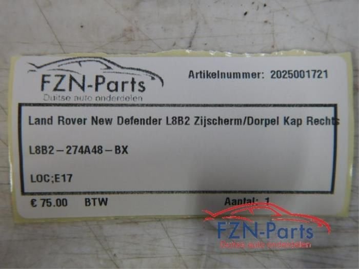 Foto 5 van Land Rover Range Rover New Defender L663 Zijscherm Dorpel Ka