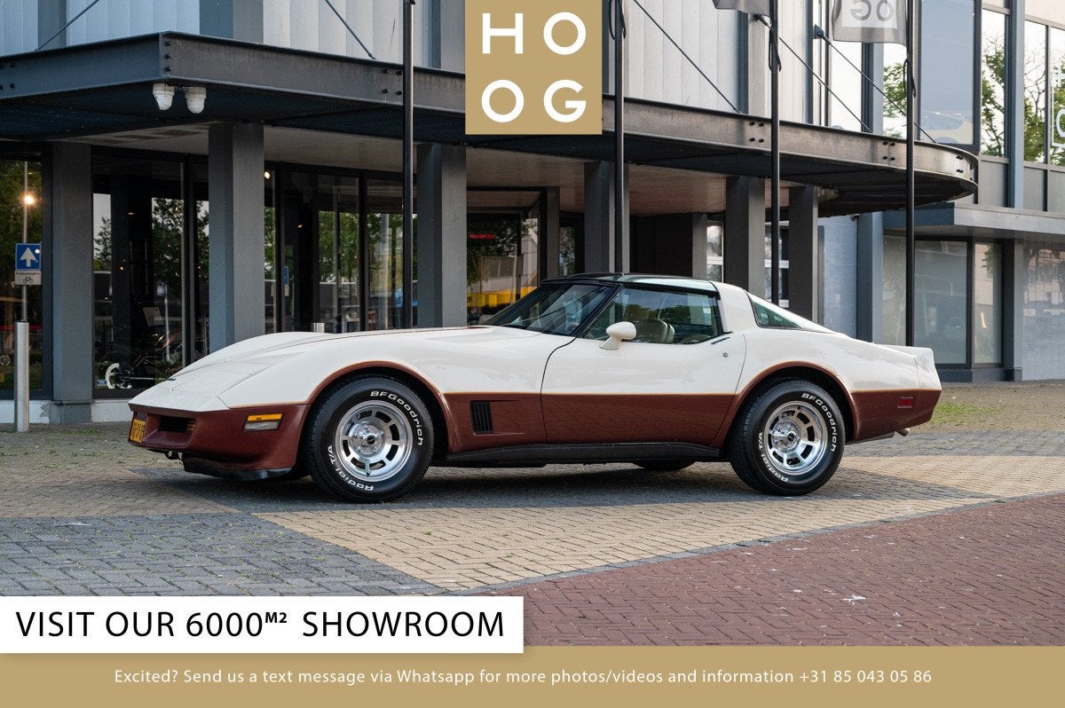 Chevrolet Corvette C3 (bj 1981), Lederen bekleding, Gebruikt, 8 cilinders, Bruin