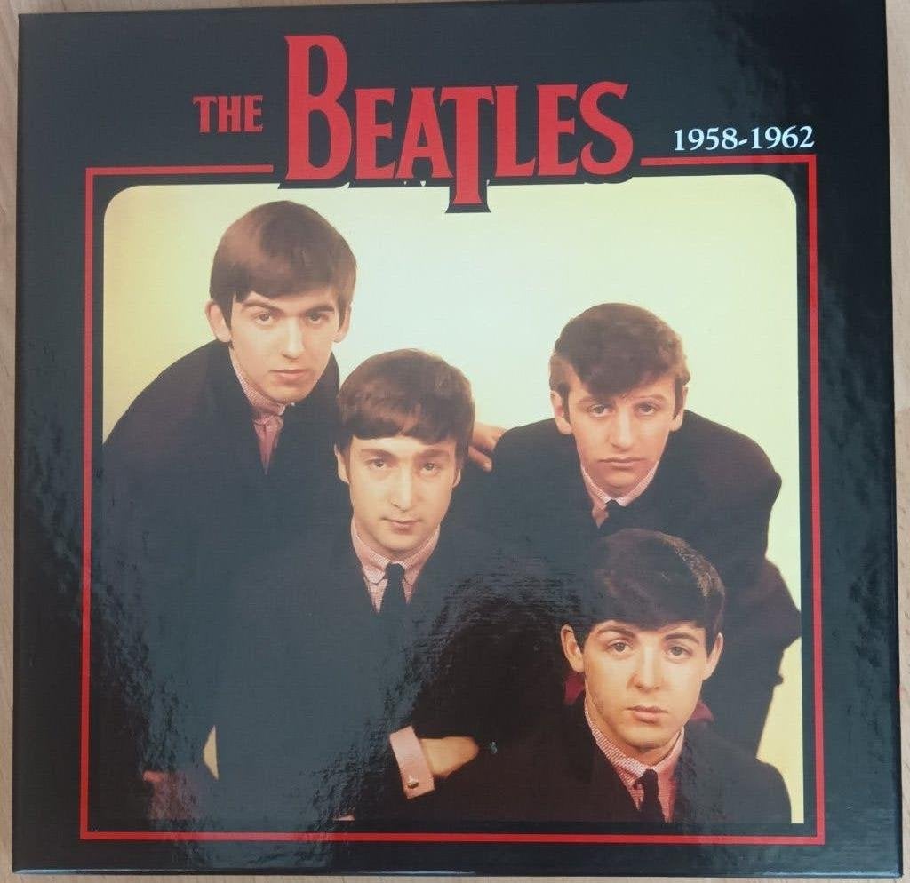 Album: Beatles 1958 - 1962  (12" white vinyl), LP, Ophalen of Verzenden, Zo goed als nieuw, 12 inch