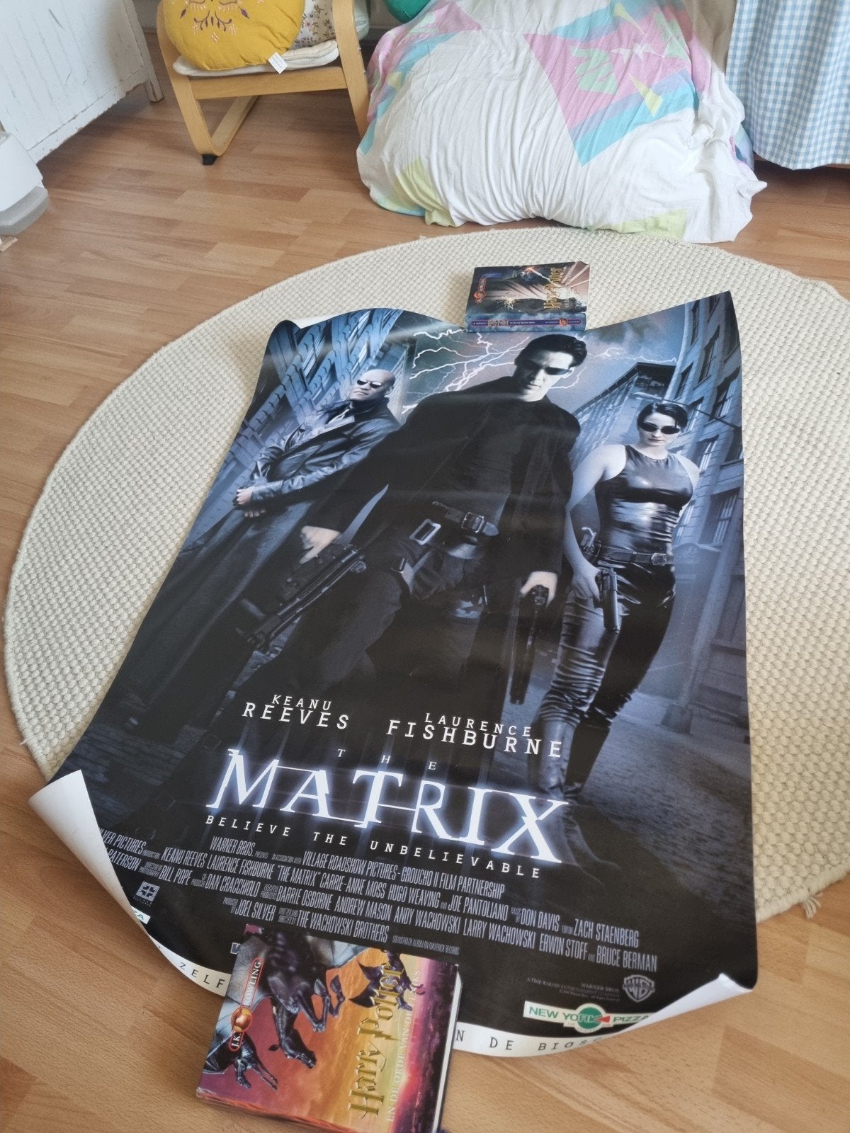 Vintage filmposter jaren 90 The Matrix New Old Stock, Rechthoekig Staand, Nieuw, Ophalen of Verzenden, A1 t/m A3