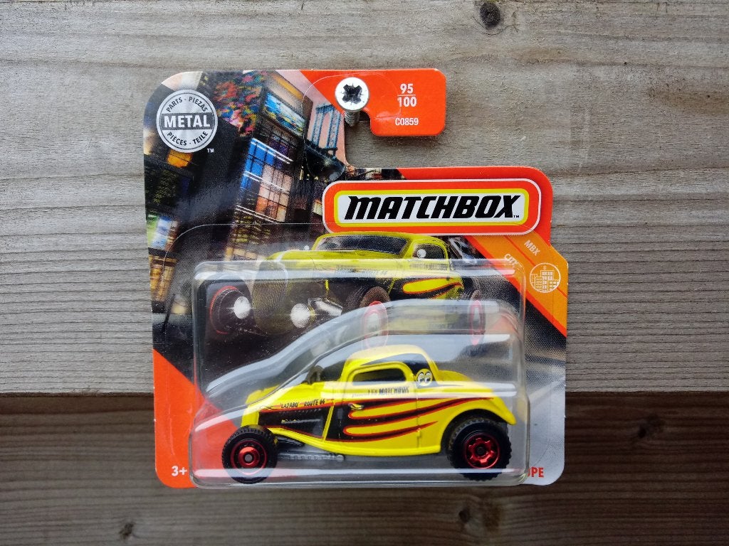 Ford Coupe Hotrod '33 Matchbox, Ophalen, Nieuw, Auto