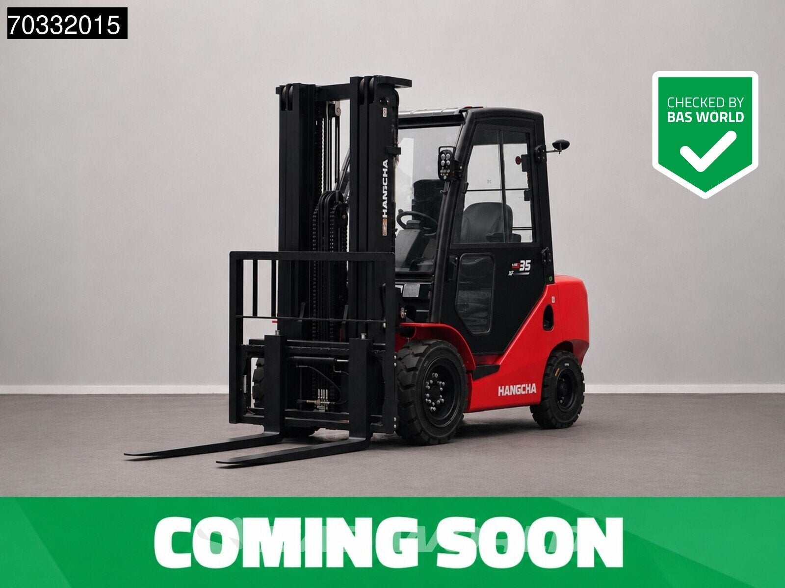 Hangcha CPCD35 FACTORY WARRANTY – KUBOTA ENGINE - CE, Diesel, Heftruck, Hangcha