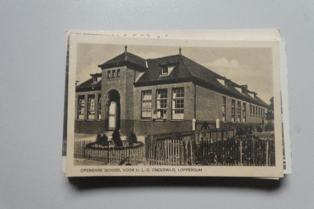 Loppersum Openbare ULO School, Verzenden, Voor 1920, Groningen