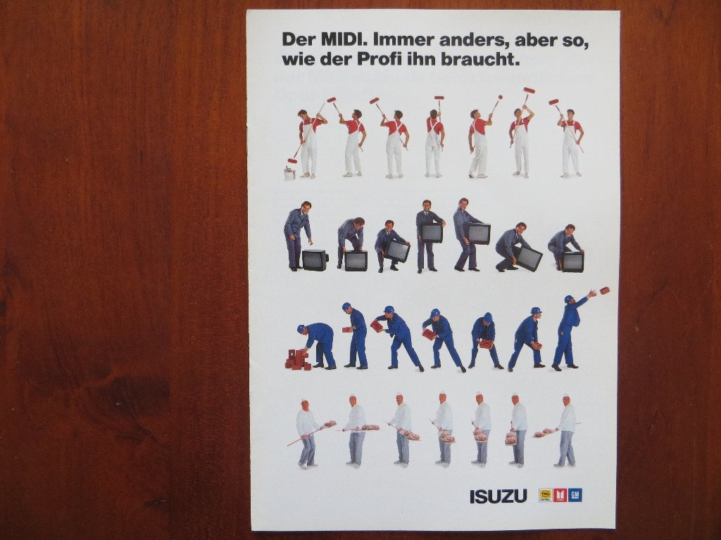 Isuzu Midi. Immer anders, aber so wie der Profi ihn braucht, Ophalen of Verzenden, Nieuw, Overige merken