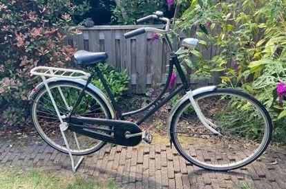 Omafiets van Gazelle. Framemaat is 58 cm., Fietsen en Brommers, 56 cm of meer, Ophalen, Gebruikt
