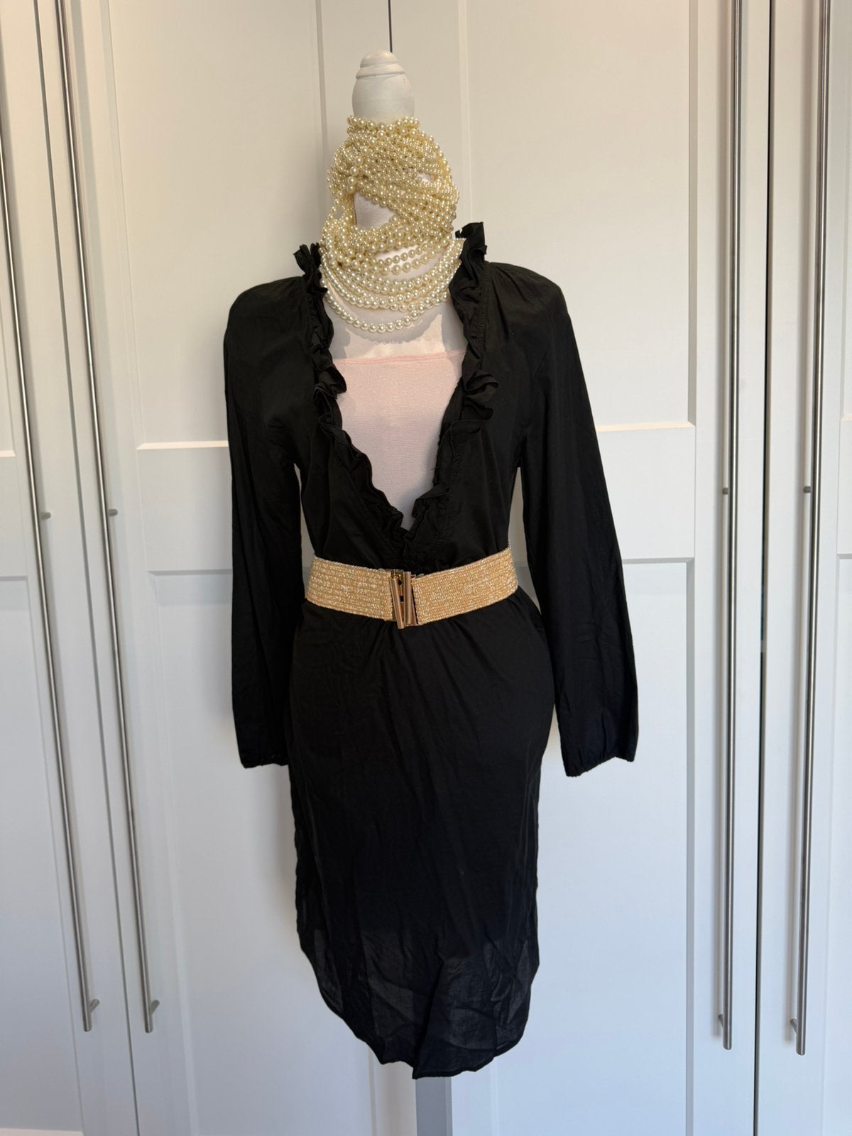 Nieuw Pareo Sarong St. Emile zwart 36 38 s m, Verzenden, Nieuw, Zwart, Overige typen