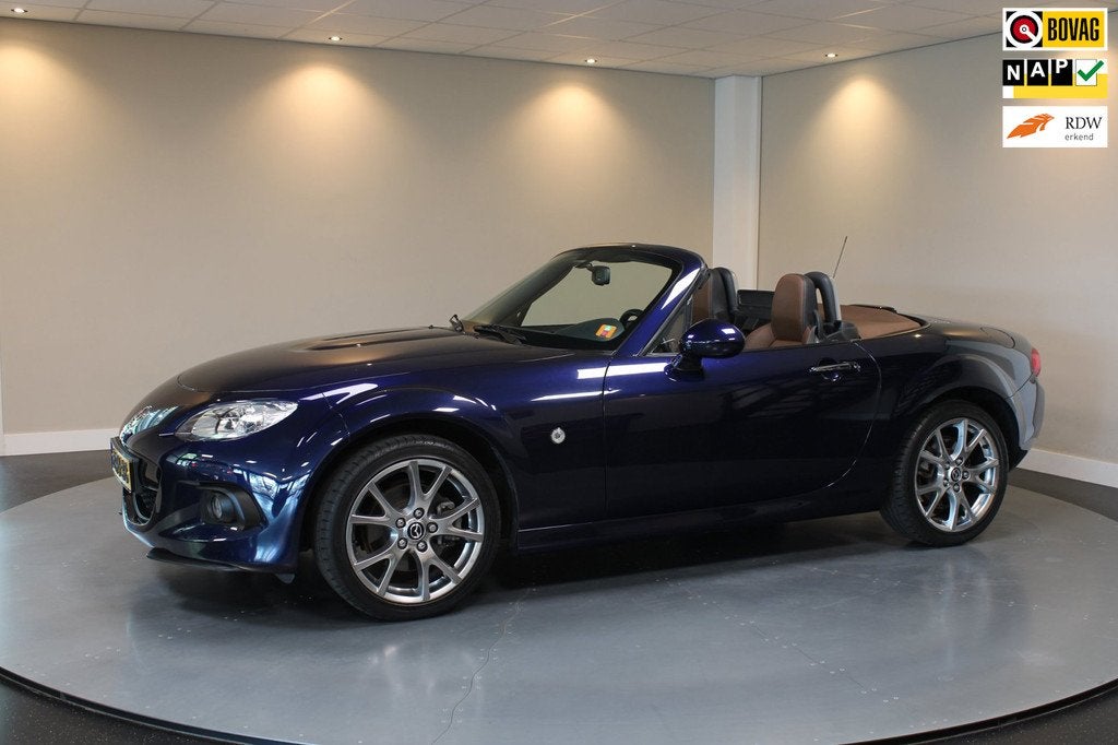 Mazda MX-5 Roadster 1.8 Hanabi *Limited Edition* Carplay|Sto, 127 pk, Euro 5, Achterwielaandrijving, Gebruikt