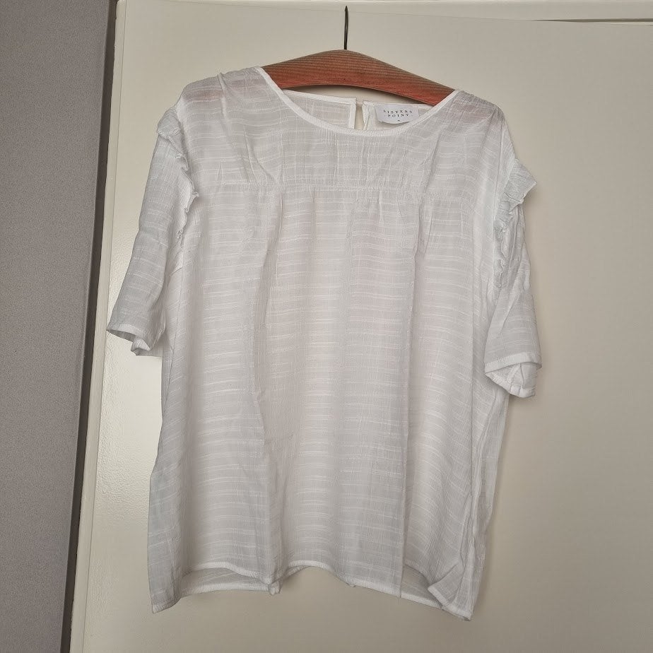 Witte Sisters Point Blouse - Maat XL, Wit, Maat 46/48 (XL) of groter, Sisters Point, Ophalen of Verzenden