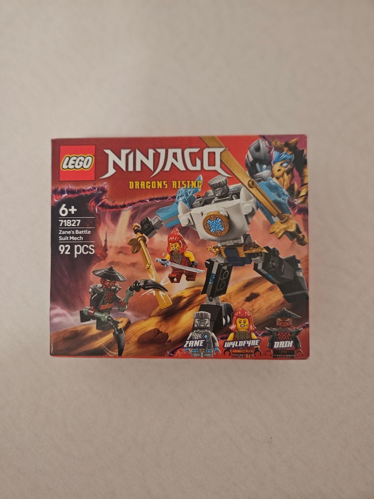 LEGO Ninjago 71827 Zane's Battle Mech - Nieuw in doos, Ophalen, Inclusief minifiguren, Lego, Nieuw