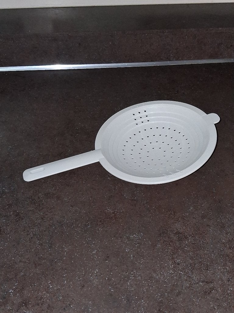 Tupperware vergiet plat wit, Ophalen of Verzenden, Zo goed als nieuw, Wit, Overige typen