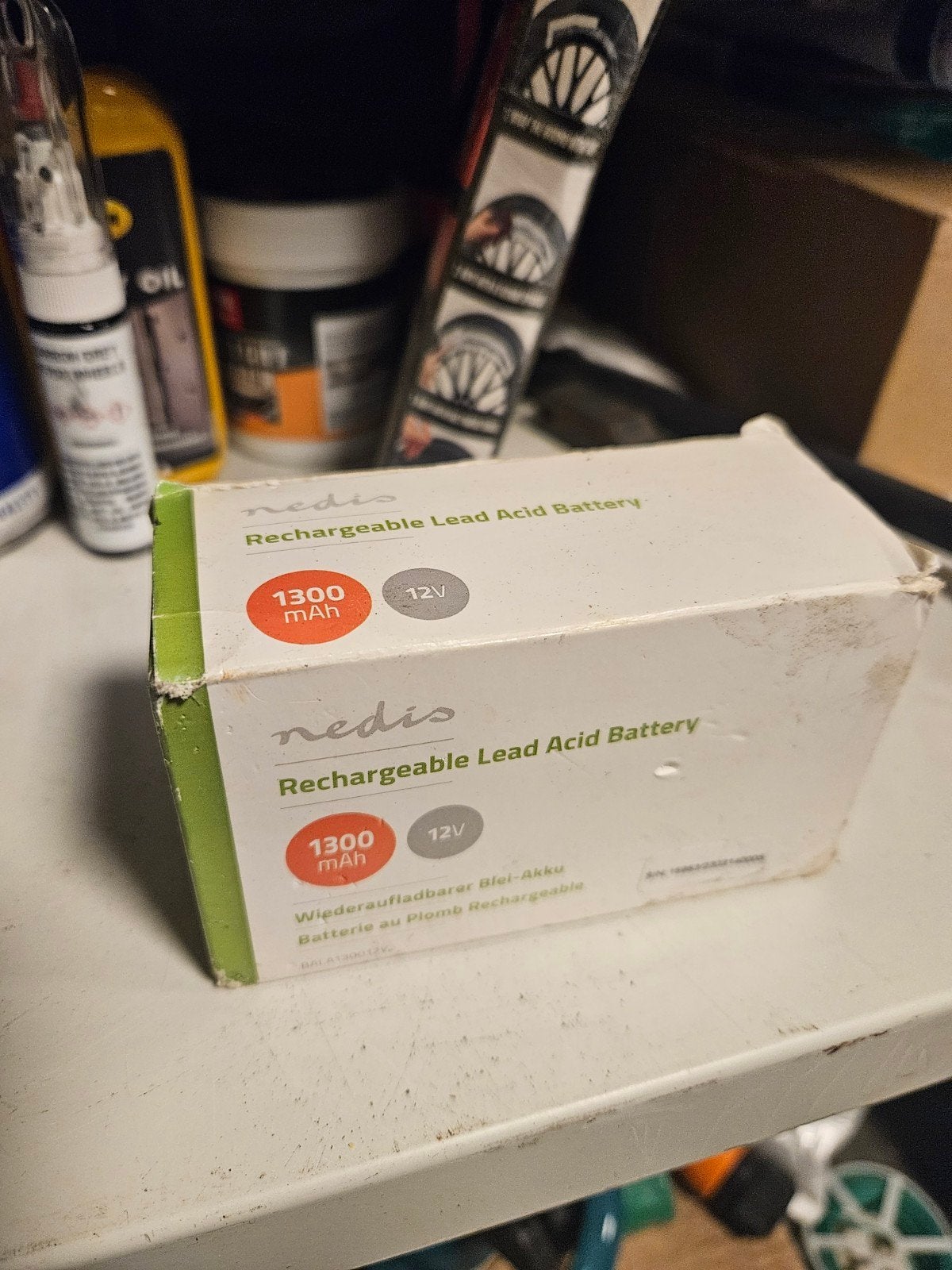 Nieuwe Nedis Oplaadbare Loodaccu 12V 1.3Ah, Ophalen of Verzenden, Nieuw, Oplaadbaar