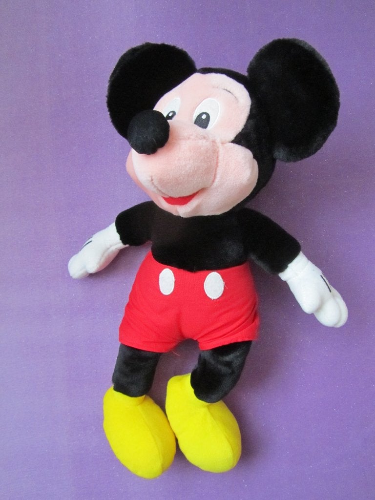 DISNEY Knuffel MUIS MICKEY MOUSE. 35 CM  **Nieuw**, Kinderen en Baby's, Speelgoed | Knuffels en Pluche, Muis, Disney, Disney, Nieuw