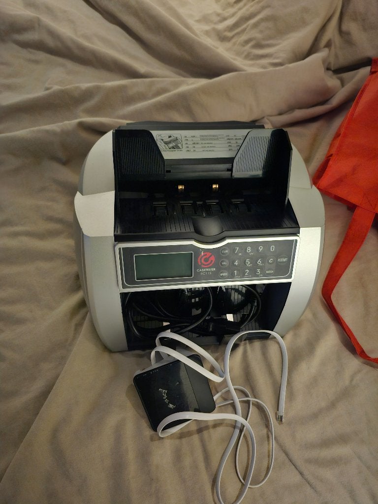 Geldtelmachine, Ophalen, Sorteermachine of Telmachine