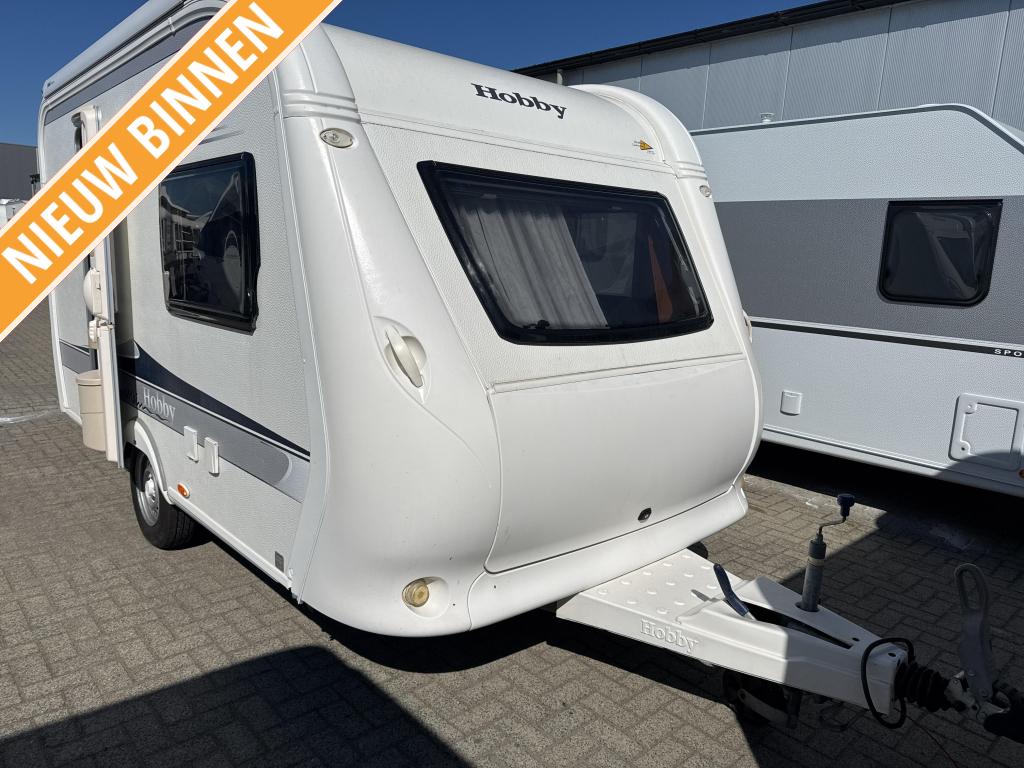 Hobby De Luxe 380 TB, Caravans en Kamperen, Caravans, Standaardzit, Hobby, Bedrijf, 750 - 1000 kg
