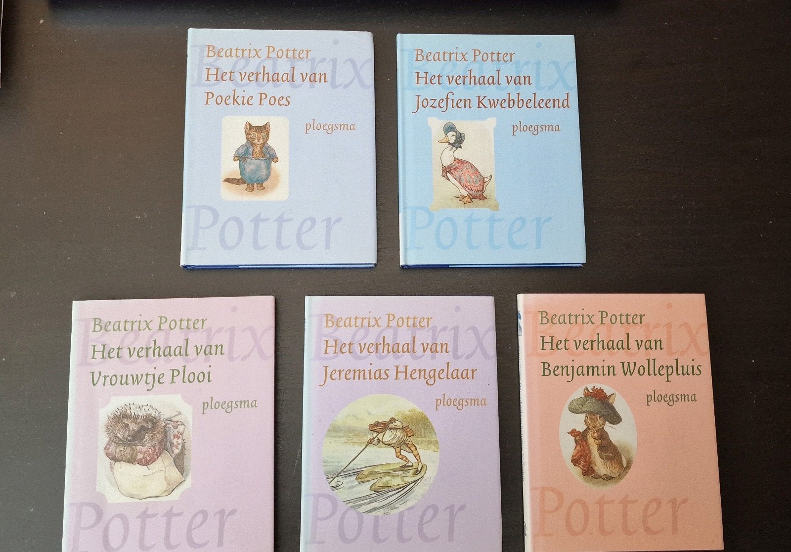 5 boekjes Beatrix Potter, Ophalen of Verzenden, Zo goed als nieuw, Sprookjes