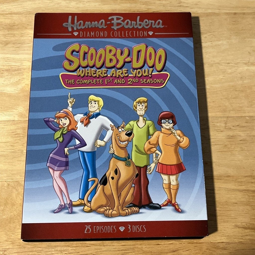 Scooby-Doo, Where Are You! Complete 1e & 2e Seizoen(4 Discs), Cd's en Dvd's, Engels, Tekenfilm, Verzenden, Engels