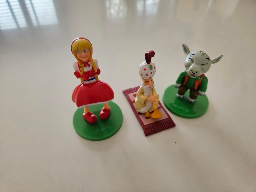 Efteling figuren: roodkapje, fakir & of geitje Benjamin, Ophalen of Verzenden, Zo goed als nieuw, Beeldje of Poppetje