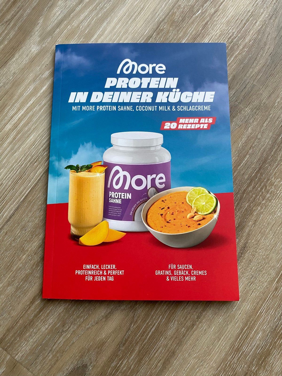 More Nutrition Sahne Protein Receptenboekje NIEUW!, Ophalen of Verzenden, Nieuw, Overige typen
