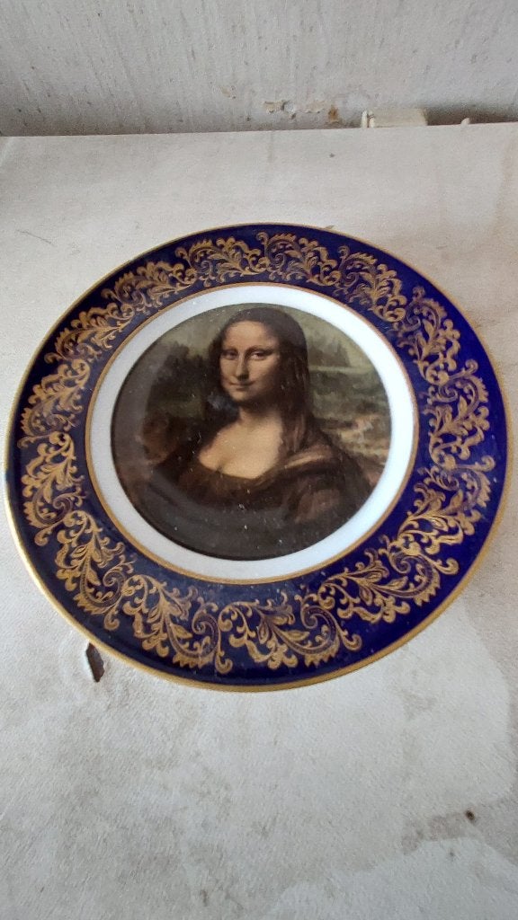 Een prachtig  mooi limoce bord    25 cm, Ophalen of Verzenden