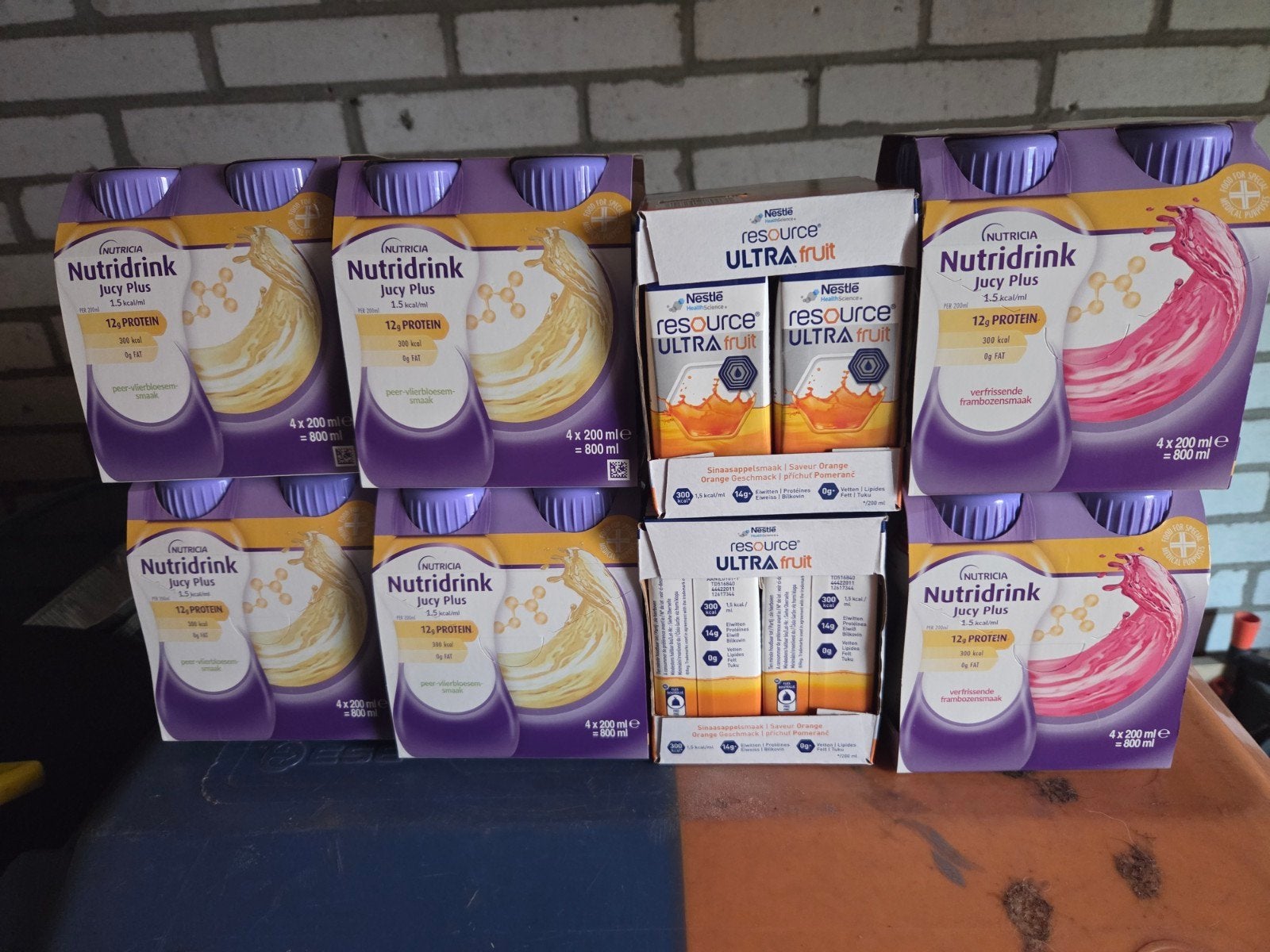 32 flesjes nutri juice, Ophalen