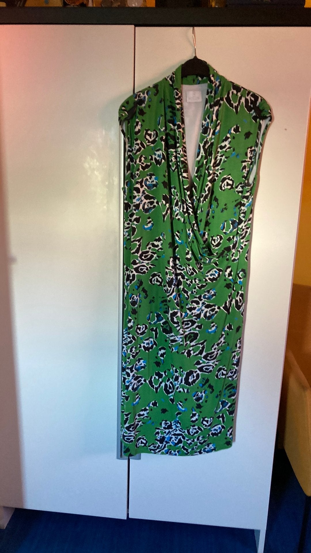 Madeleine zomerjurk zgan 46, Ophalen of Verzenden, Zo goed als nieuw, Maat 46/48 (XL) of groter, Onder de knie