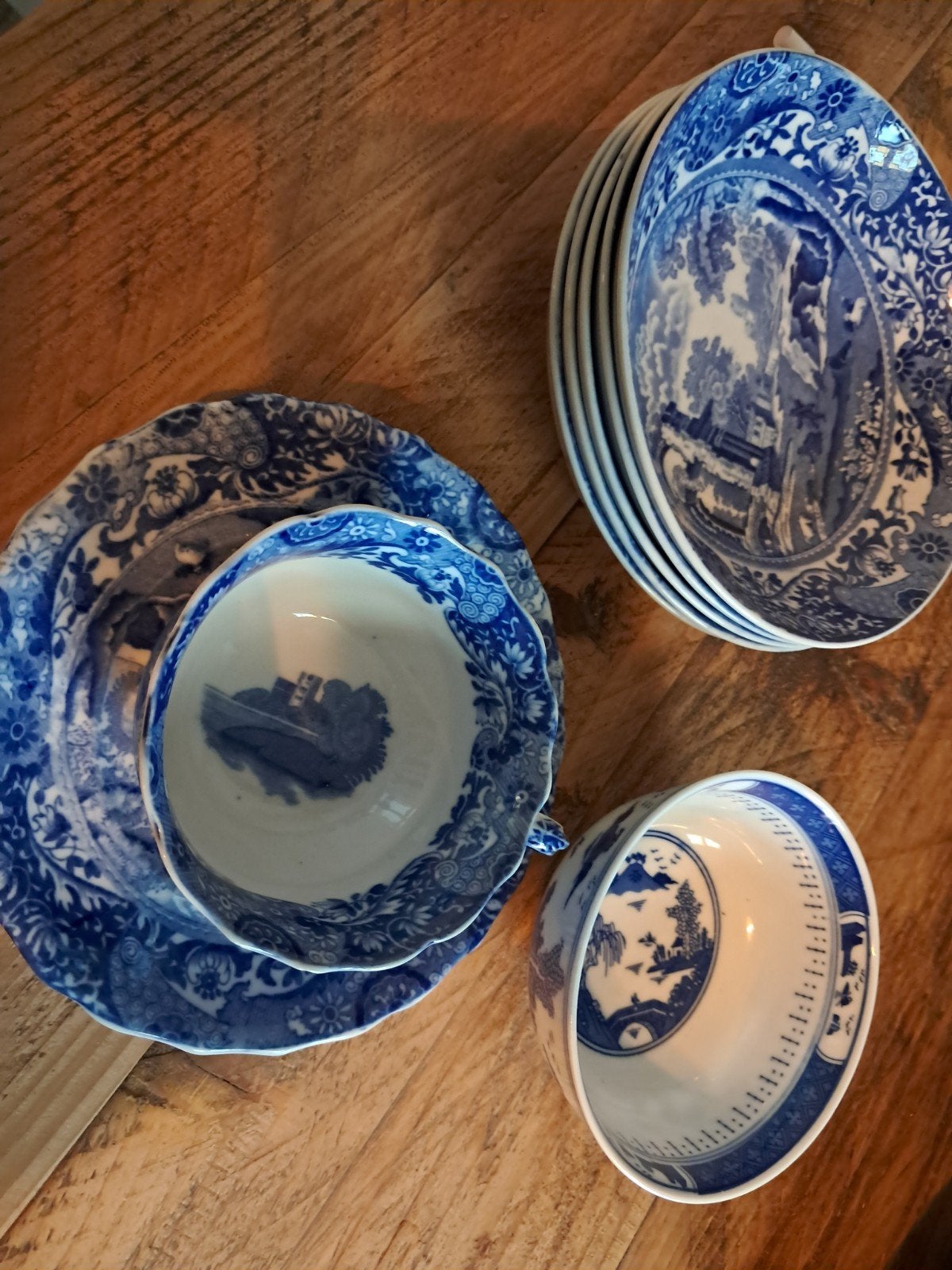 Vintage Italiaans Copeland Spode's servies - erfstukken, Ophalen of Verzenden