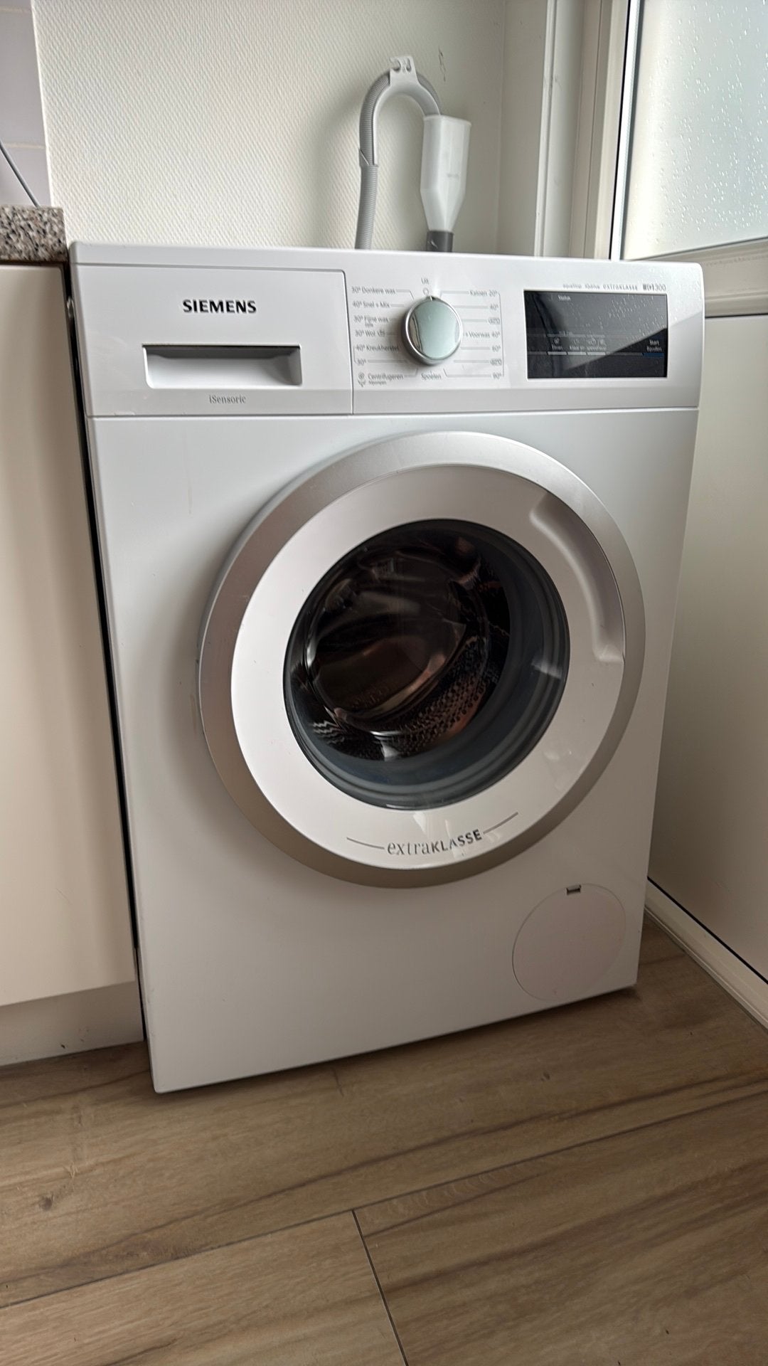 Siemens iQ300 wasmachine iSensoric, Witgoed en Apparatuur, Wasmachines, Ophalen, Zo goed als nieuw, 85 tot 90 cm, 1200 tot 1600 toeren
