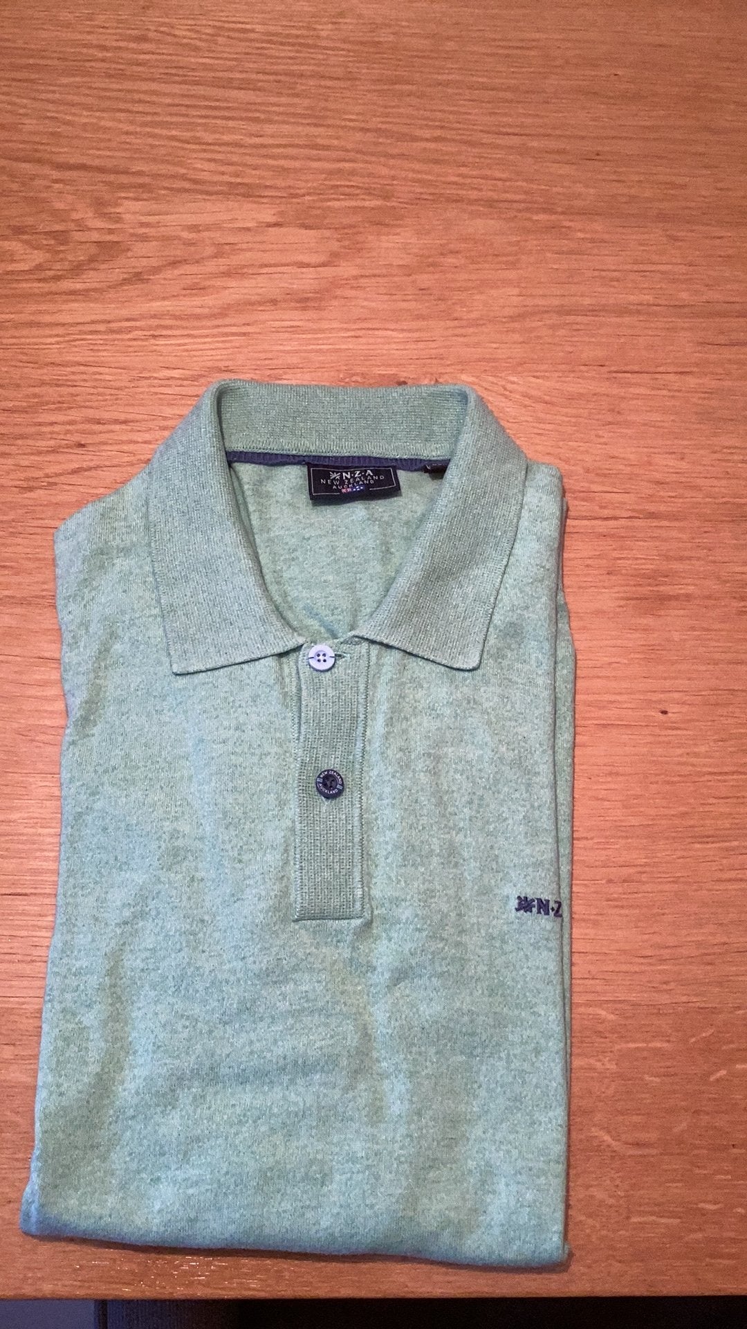 NZA GROENE POLO met korte mouwen 2 dagen gedragen, maat 2XL., Verzenden, Maat 56/58 (XL), Zo goed als nieuw, NZA New Zealand Auckland