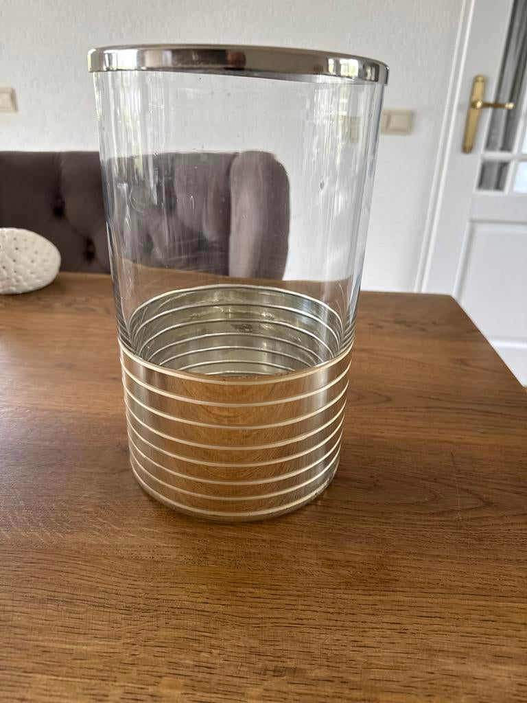 Riviera Maison hurricane groot, Ophalen of Verzenden, Gebruikt, Overige kleuren, Glas