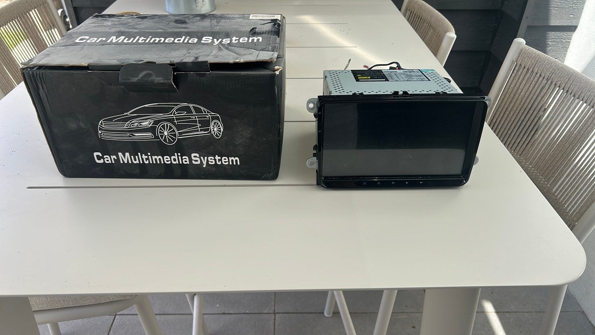 Touchscreen auto radio met bluetooth vw polo 2013, Auto diversen, Autoradio's, Ophalen, Zo goed als nieuw