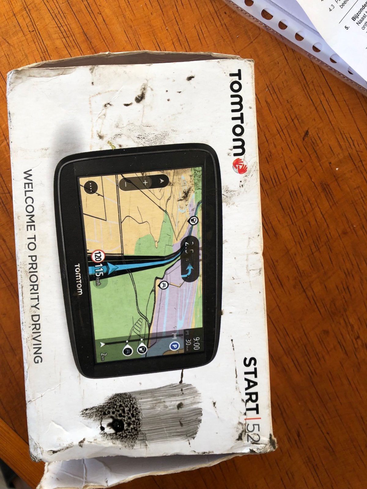 TomTom START 52 GPS Navigatiesysteem, Ophalen of Verzenden, Zo goed als nieuw