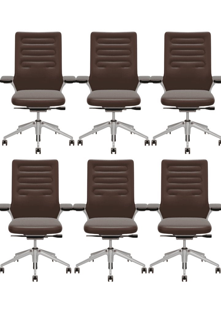 Bureaustoel Vitra AC 5 Work - Bruin - Refurbished, Bruin, Ophalen of Verzenden, Zo goed als nieuw, Bureaustoel