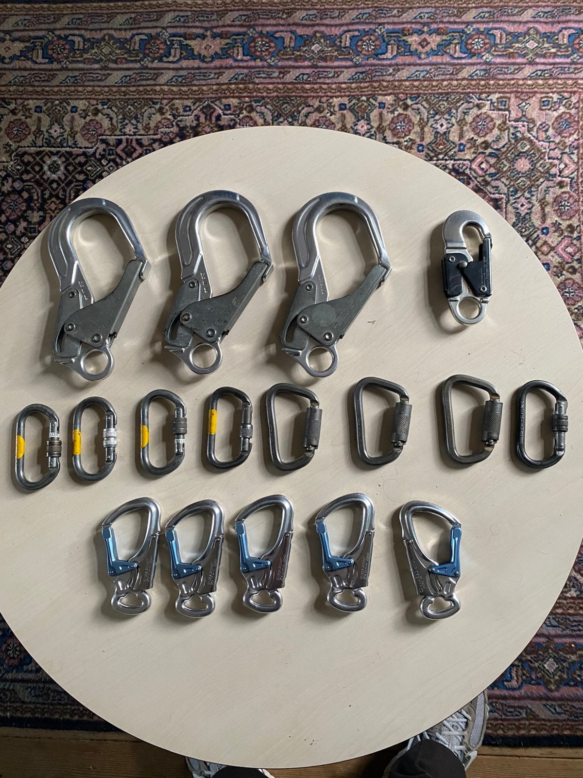 Carabines verschillende soorten, Ophalen of Verzenden, Klimsport-accessoire