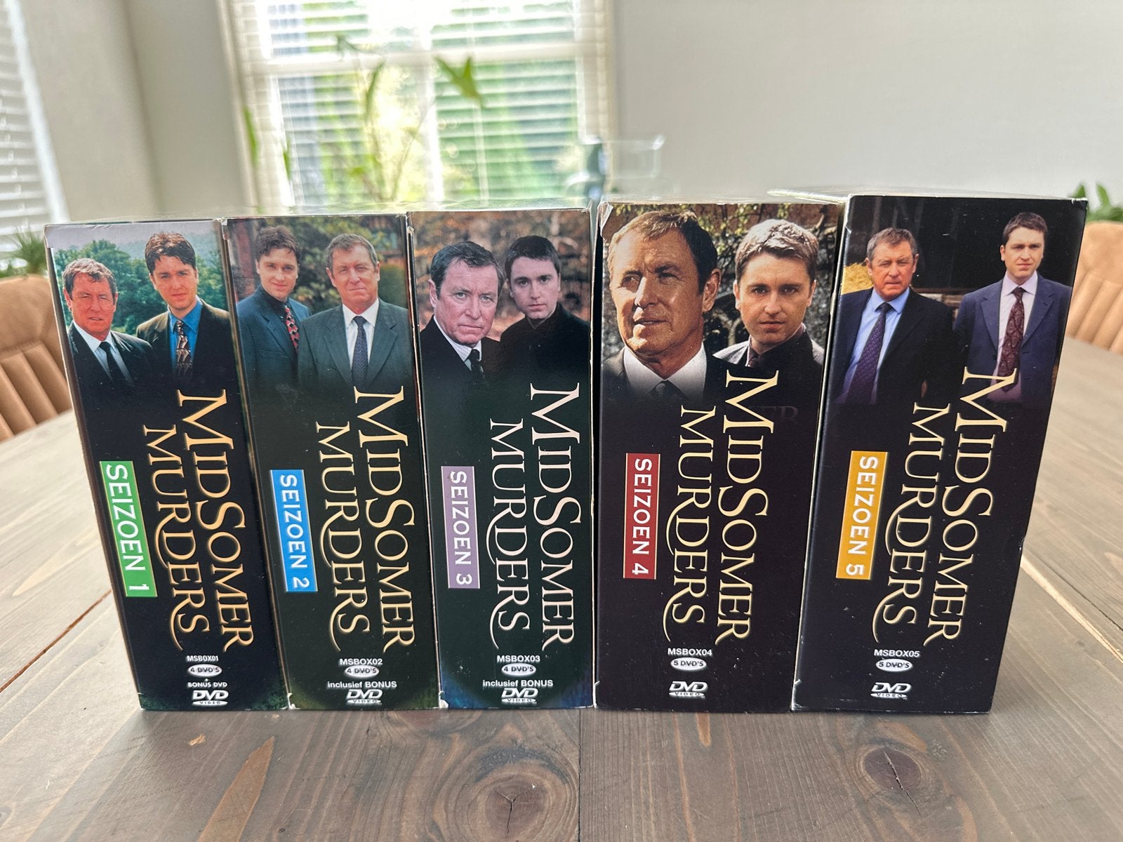 Midsomer Murders DVD Box Seizoen 1 t/m 5, Seizoen 1, Misdaad, Nederlands, Ophalen of Verzenden