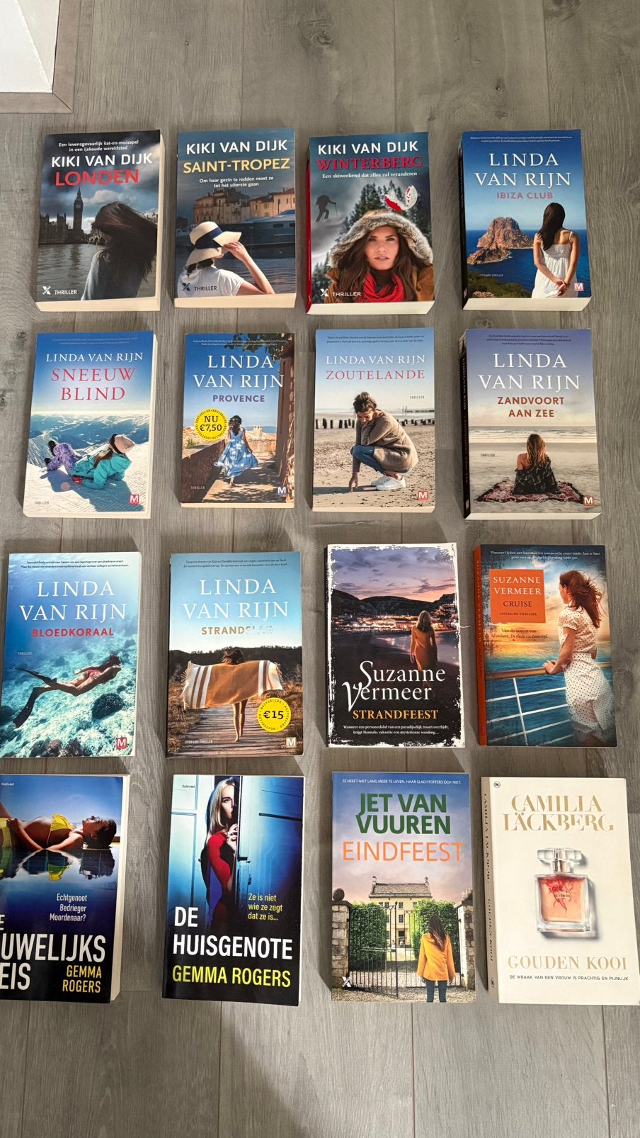 Boeken van Linda van Rijn, Suzanne Vermeer enz, Ophalen, Zo goed als nieuw