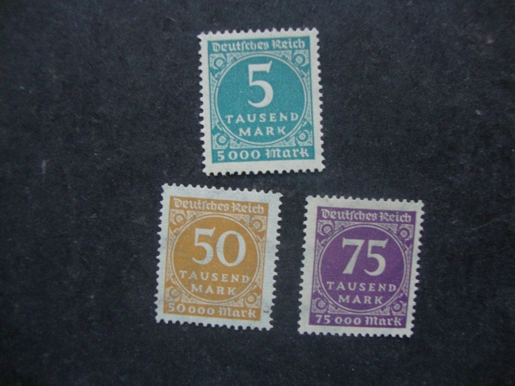 Duitse Rijk serie 274-276 Postfris., Ophalen of Verzenden, Overige periodes, Postfris