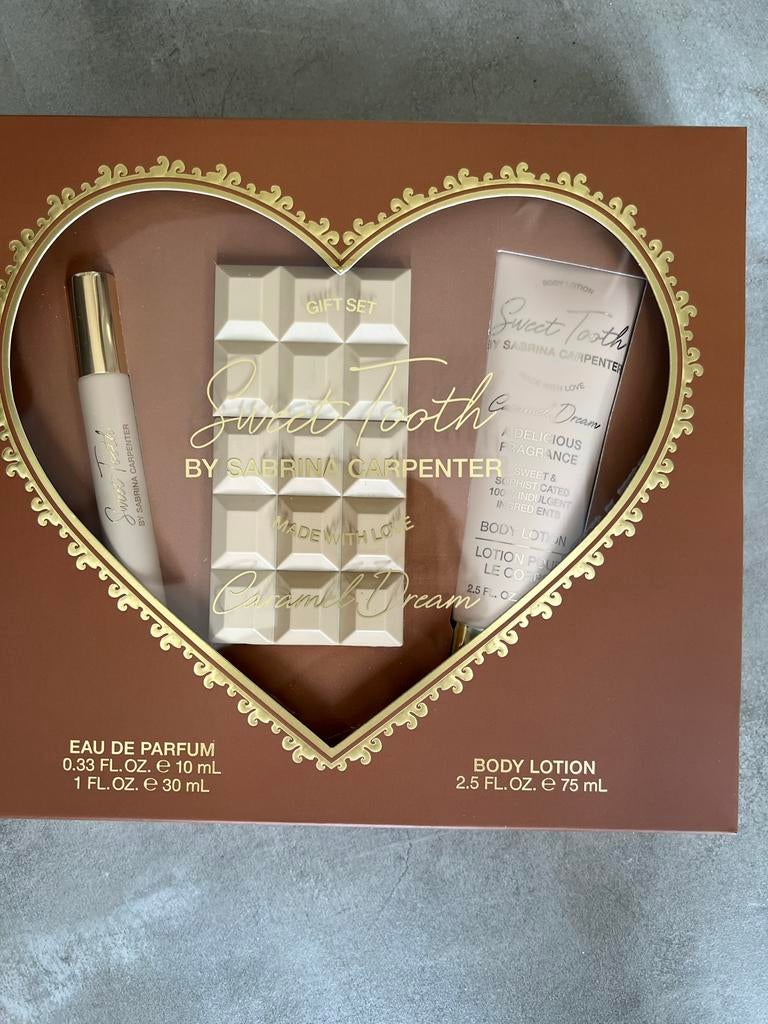 Sweet Tooth by Sabrina Carpenter Caramel Dream Giftset, Ophalen of Verzenden, Nieuw