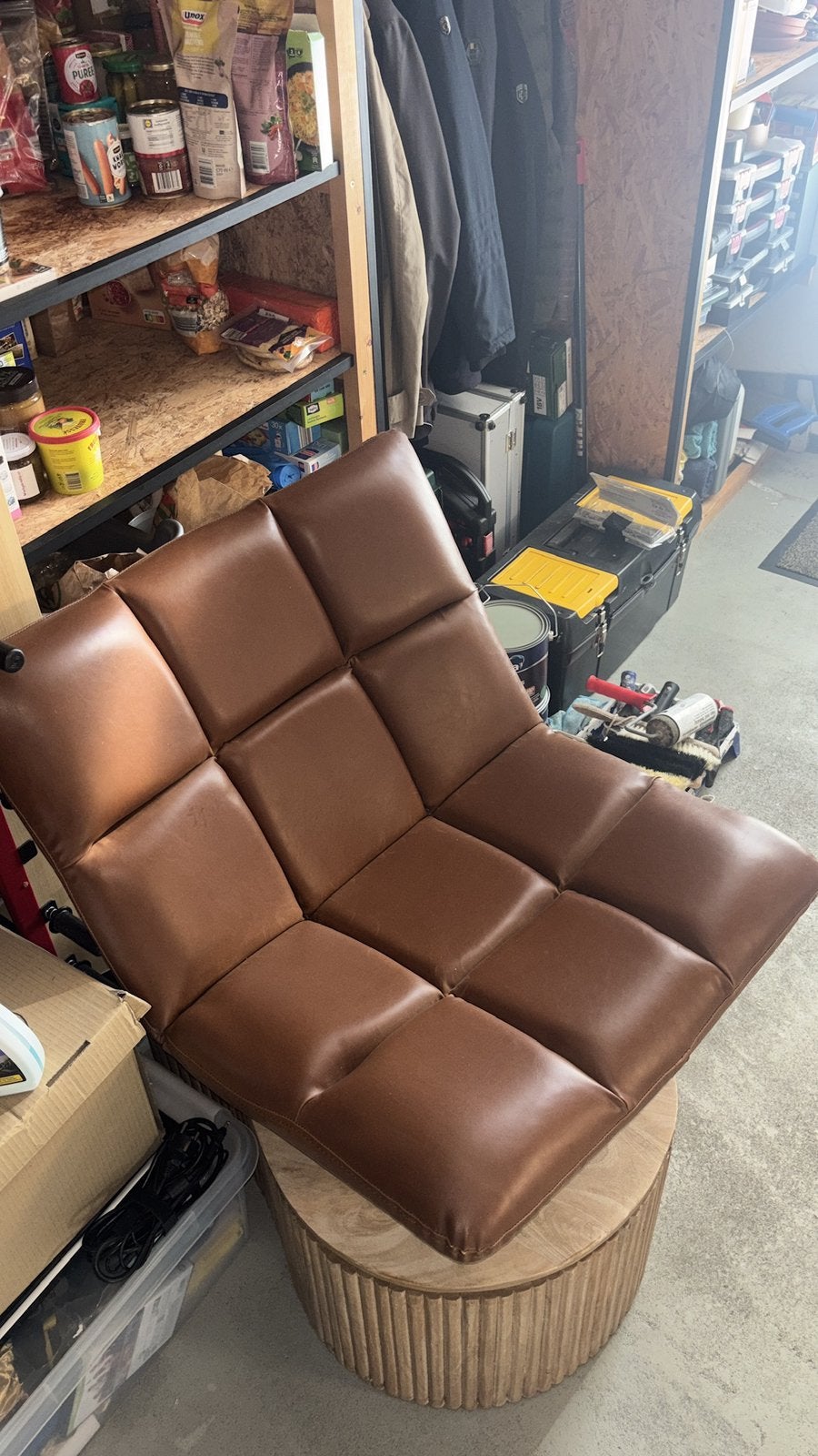 Dutchbone fauteuil Bar Lounge, Ophalen of Verzenden, Zo goed als nieuw, Eenpersoons, Minder dan 150 cm