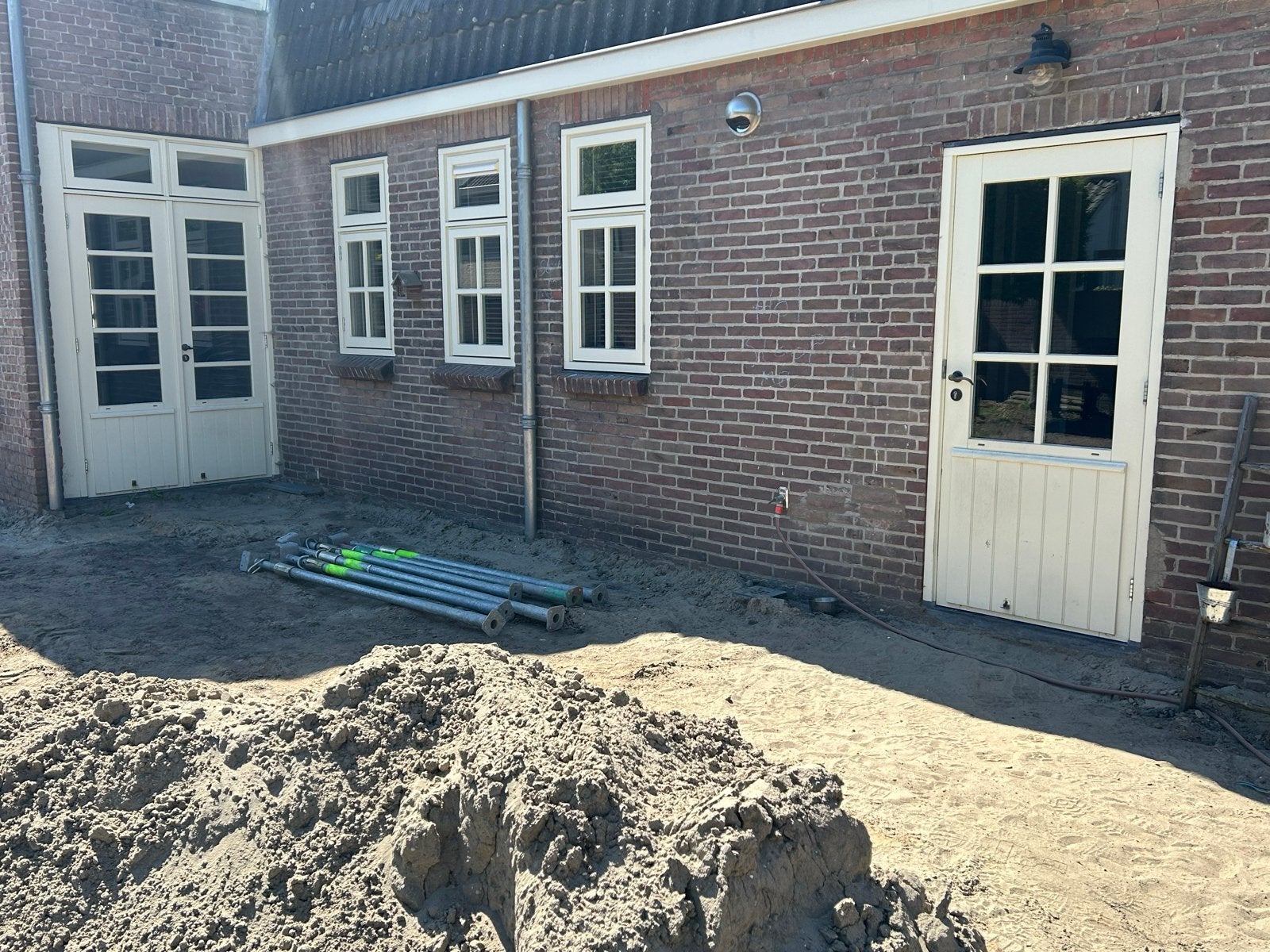 Diverse houten deuren en ramen, Ophalen, Gebruikt, 80 tot 100 cm, Buitendeur