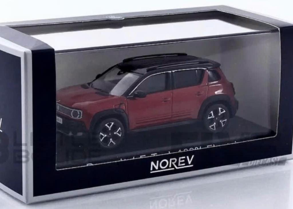 Renault 4 E-Tech Electric 2025 Oranje 1:43 NOREV R. 510064, Verzenden, Nieuw, Auto, Norev